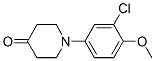 250718-96-8,1-(3-CHLORO-4-METHOXYPHENYL)-4-PIPERIDONE