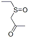 251565-64-7,2-Propanone, 1-(ethylsulfinyl)-, (+)- (9CI)