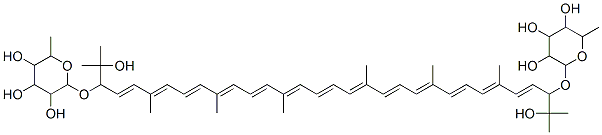 25217-88-3,2-[(4E,6E,8E,10E,12E,14E,16E,18E,20E,22E,24E,26E,28E)-2,31-dihydroxy-2,6,10,14,19,23,27,31-octamethyl-30-(3,4,5-trihydroxy-6-methyl-oxan-2-yl)oxy-dotriaconta-4,6,8,10,12,14,16,18,20,22,24,26,28-tridecaen-3-yl]oxy-6-methyl-oxane-3,4,5-triol