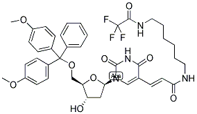252337-59-0,(5'-O-(DIMETHOXYTRITYL)-5-[N-(6-(TRIFLUOROACETAMIDO)HEXYL)-3-(E)-ACRYLAMIDO]-2'-DEOXYURIDINE)