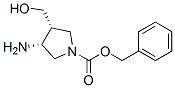 252770-09-5,Benzyl cis-3-amino-4-(hydroxymethyl)-1-pyrrolidinecarboxylate