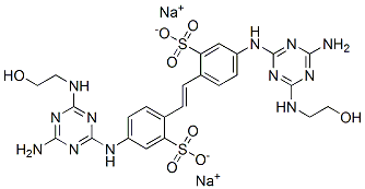 25295-51-6,disodium 4,4'-bis[[4-amino-6-[(2-hydroxyethyl)amino]-1,3,5-triazin-2-yl]amino]stilbene-2,2'-disulphonate