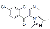 252954-61-3,2-Propen-1-one,  1-(2,4-dichlorophenyl)-3-(dimethylamino)-2-(2,4-dimethyl-1H-imidazol-1-yl)-