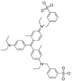 25305-87-7,hydrogen [4-[[4-(diethylamino)phenyl][4-[ethyl(3-sulphonatobenzyl)amino]-o-tolyl]methylene]-3-methylcyclohexa-2,5-dien-1-ylidene](ethyl)(3-sulphonatobenzyl)ammonium