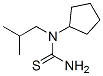 253315-35-4,Thiourea, N-cyclopentyl-N-(2-methylpropyl)- (9CI)