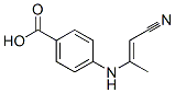 25354-52-3,Benzoic acid, p-[(2-cyano-1-methylvinyl)amino]- (8CI)