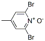 25373-72-2,2,6-Dibromo-4-methylpyridine-1-oxide
