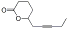 25448-66-2,tetrahydro-6-(2-pentynyl)-2H-pyran-2-one