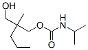 25462-17-3,2-(hydroxymethyl)-2-methylpentyl isopropyl-carbamate
