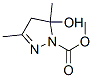 254734-20-8,1H-Pyrazole-1-carboxylic  acid,  4,5-dihydro-5-hydroxy-3,5-dimethyl-,  methyl  ester