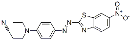 25510-81-0,3-[ethyl[4-[(6-nitrobenzothiazol-2-yl)azo]phenyl]amino]propiononitrile