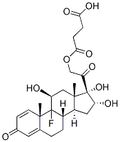 2561-01-5,9-fluoro-11beta,16alpha,17,21-tetrahydroxypregna-1,4-diene-3,20-dione 21-(hydrogen succinate)