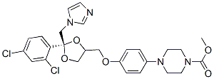 256417-54-6,4-(4-[(R)-2-(2,4-DICHLORO-PHENYL)-2-IMIDAZOL-1-YLMETHYL-[1,3]DIOXOLAN-4-YLMETHOXY]-PHENYL)-PIPERAZINE-1-CARBOXYLIC ACID METHYL ESTER