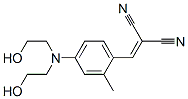 25665-01-4,[[4-[bis(2-hydroxyethyl)amino]-2-methylphenyl]methylene]malononitrile