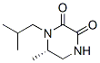 256663-79-3,2,3-Piperazinedione,6-methyl-1-(2-methylpropyl)-,(6S)-(9CI)