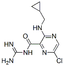 25670-43-3,N-amidino-6-chloro-3-[(cyclopropylmethyl)amino]pyrazinecarboxamide