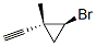 2568-78-7,Cyclopropane, 2-bromo-1-ethynyl-1-methyl-, cis- (9CI)