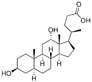 2569-04-2,3b,12a-Dihydroxy-5a-cholanoic acid