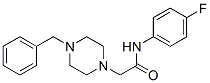 256943-68-7,1-PIPERAZINEACETAMIDE, N-(4-FLUOROPHENYL)-4-(PHENYLMETHYL)