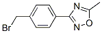 256956-42-0,3-[4-(BROMOMETHYL)PHENYL]-5-METHYL-1,2,4-OXADIAZOLE