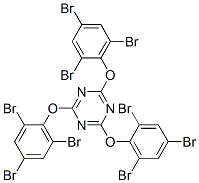25713-60-4,2,4,6-Tris-(2,4,6-tribromophenoxy)-1,3,5-triazine