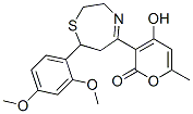 257292-29-8,3-[7-(2,4-DIMETHOXYPHENYL)-2,3,6,7-TETRAHYDRO-1,4-THIAZEPIN-5-YL]-4-HYDROXY-6-METHYL-2H-PYRAN-2-ONE