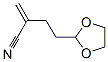 257296-35-8,1,3-Dioxolane-2-butanenitrile,  -alpha--methylene-