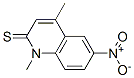 2585-07-1,2(1H)-Quinolinethione,  1,4-dimethyl-6-nitro-
