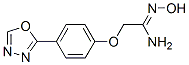 258521-20-9,2-[4-(1,3,4-OXADIAZOL-2-YL)PHENOXY]ACETAMIDOXIME