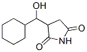 259219-02-8,2,5-Pyrrolidinedione, 3-(cyclohexylhydroxymethyl)- (9CI)