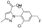 259243-72-6,1-[2,6-DICHLORO-4-(FLUOROMETHYL)PHENYL]-3-METHYL-1H-PYRAZOLE-5-CARBOXYLIC ACID