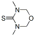 25952-35-6,3,5-DIMETHYL-PERHYDRO-1,3,5-OXADIAZINE-4-THIONE