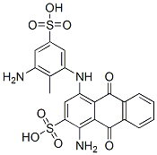 25956-35-8,1-amino-4-[(3-amino-2-methyl-5-sulphophenyl)amino]-9,10-dihydro-9,10-dioxoanthracene-2-sulphonic acid