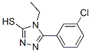 26028-63-7,5-(3-CHLOROPHENYL)-4-ETHYL-4H-1,2,4-TRIAZOLE-3-THIOL