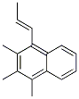 26137-53-1,1,2,3-trimethyl-4-[(E)-prop-1-enyl]naphthalene