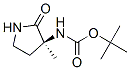 261521-49-7,Carbamic acid, [(3S)-3-methyl-2-oxo-3-pyrrolidinyl]-, 1,1-dimethylethyl ester