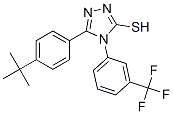 261633-26-5,5-(4-TERT-BUTYLPHENYL)-4-[3-(TRIFLUOROMETHYL)PHENYL]-1,2,4-TRIAZOLE-3-THIOL