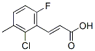 261762-89-4,2-Chloro-6-fluoro-3-methylcinnamic acid