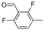 261763-34-2,Benzaldehyde, 2,6-difluoro-3-methyl- (9CI)