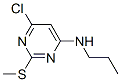 261765-64-4,4-Chloro-2-(methylthio)-6-(propylamino)pyrimidine