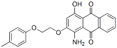 26219-05-6,1-amino-4-hydroxy-2-[2-(4-methylphenoxy)ethoxy]anthraquinone