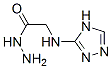 26275-48-9,Glycine,  N-s-triazol-3-yl-,  hydrazide  (8CI)