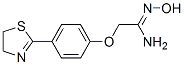 263015-85-6,2-[4-(4,5-DIHYDRO-1,3-THIAZOL-2-YL)PHENOXY]-N'-HYDROXYETHANIMIDAMIDE