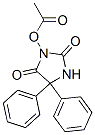 26314-11-4,(2,5-dioxo-4,4-diphenyl-imidazolidin-1-yl) acetate