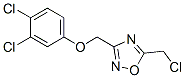 263386-10-3,5-(CHLOROMETHYL)-3-[(3,4-DICHLOROPHENOXY)METHYL]-1,2,4-OXADIAZOLE