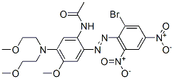 26377-33-3,N-[5-[bis(2-methoxyethyl)amino]-2-[(2-bromo-4,6-dinitrophenyl)azo]-4-methoxyphenyl]acetamide
