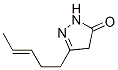 264209-19-0,3H-Pyrazol-3-one,  2,4-dihydro-5-(3-pentenyl)-  (9CI)