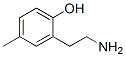264224-83-1,Phenol, 2-(2-aminoethyl)-4-methyl- (9CI)