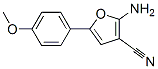 26454-83-1,2-AMINO-5-(4-METHOXY-PHENYL)-FURAN-3-CARBONITRILE