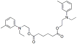 26479-97-0,bis[2-[ethyl(3-methylphenyl)amino]ethyl] adipate